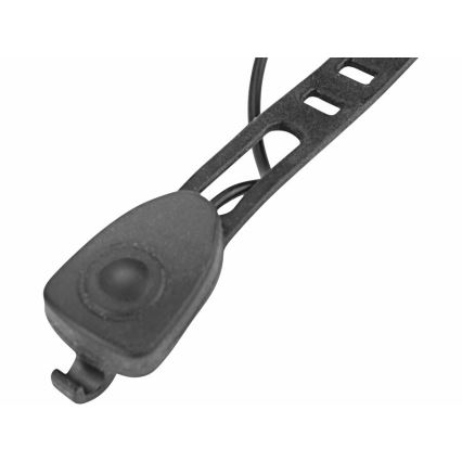 Extol - Lanterna de bicicleta recarregável com uma buzina LED/5W/1200mAh/3,7V IPX4