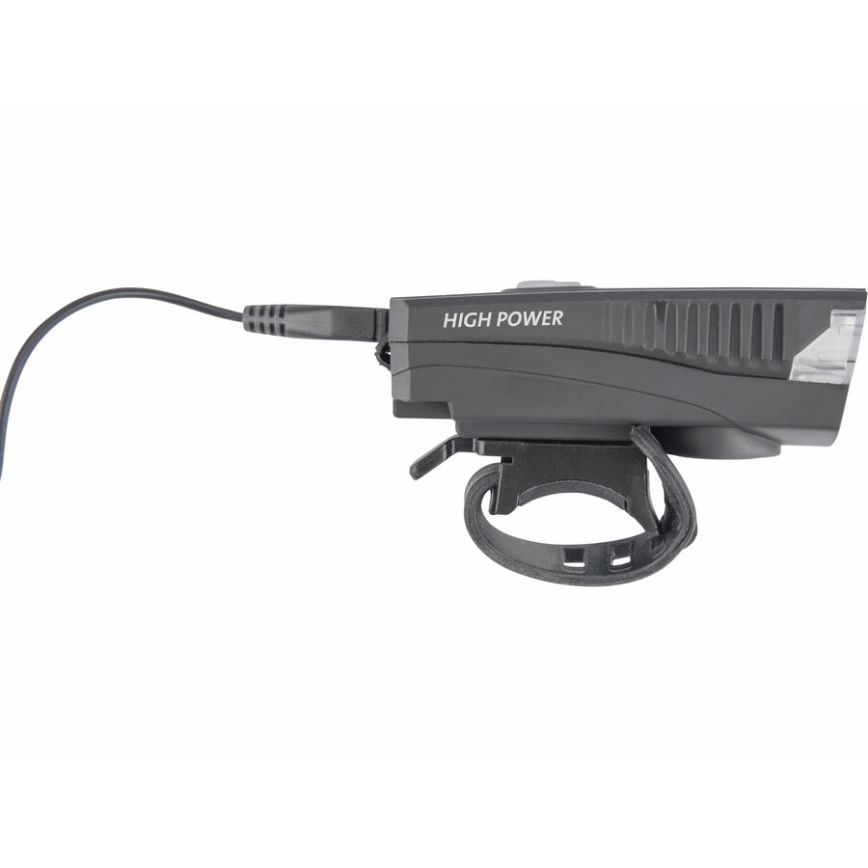 Extol - Lanterna de bicicleta recarregável com uma buzina LED/5W/1200mAh/3,7V IPX4