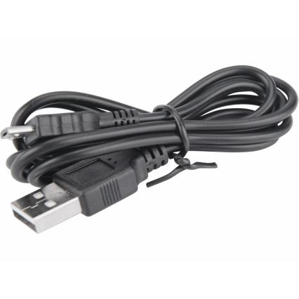 Extol - Lanterna de bicicleta recarregável com uma buzina LED/5W/1200mAh/3,7V IPX4