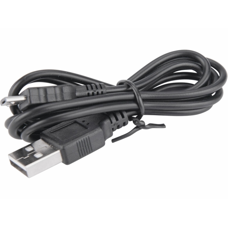 Extol - Lanterna de bicicleta recarregável com uma buzina LED/5W/1200mAh/3,7V IPX4