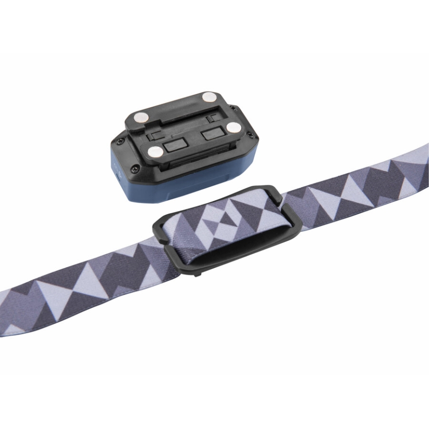 Extol - Lanterna de cabeça LED com sensor LED/1400 mAh/3,7V IPX4