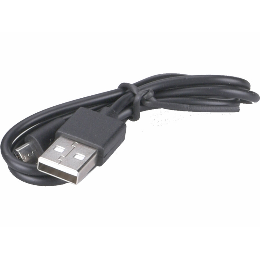 Extol - Lanterna de cabeça LED com sensor LED/3W/1200 mAh/3,7V laranja/preto