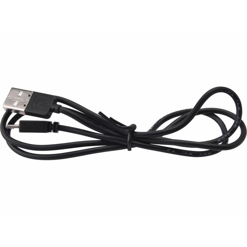 Extol - Lanterna de cabeça LED LED/10W/2400 mAh/3,7V preto/vermelho