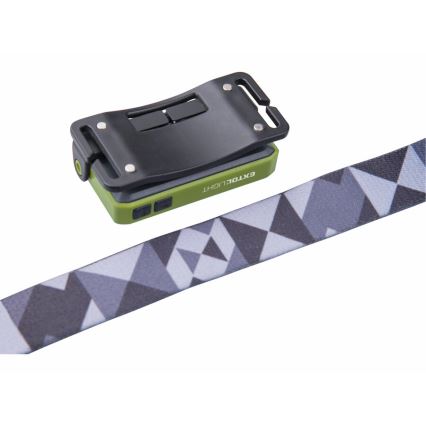 Extol - Lanterna de cabeça LED LED/500 mAh/3.7V IPX4