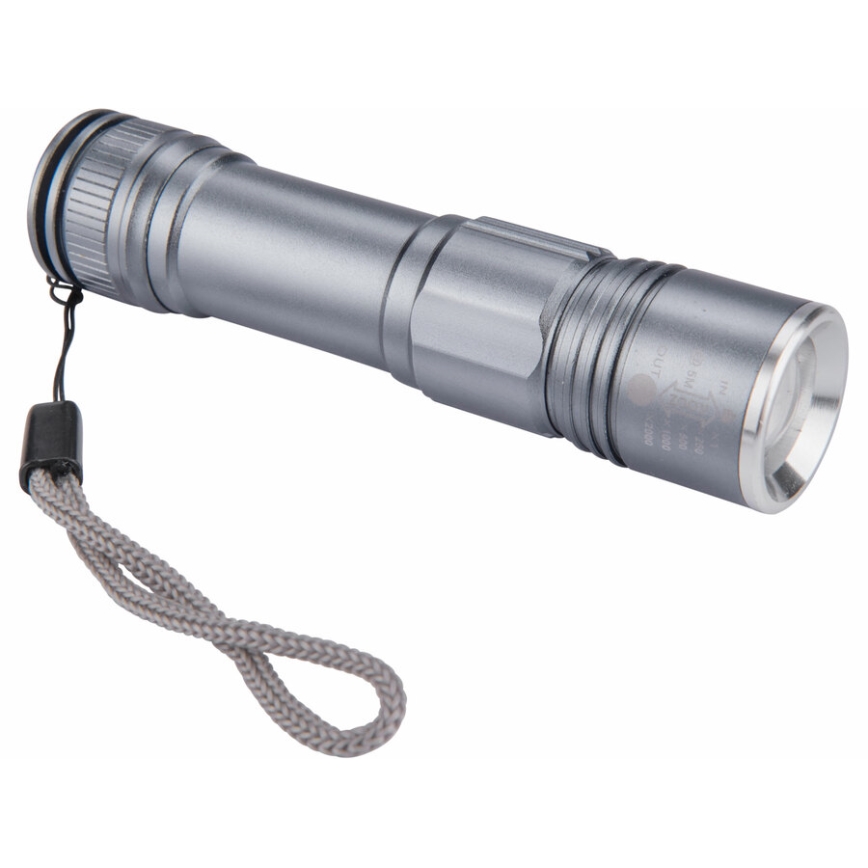 Extol - Lanterna LED LED/2000 mAh/3,7V cromado mate