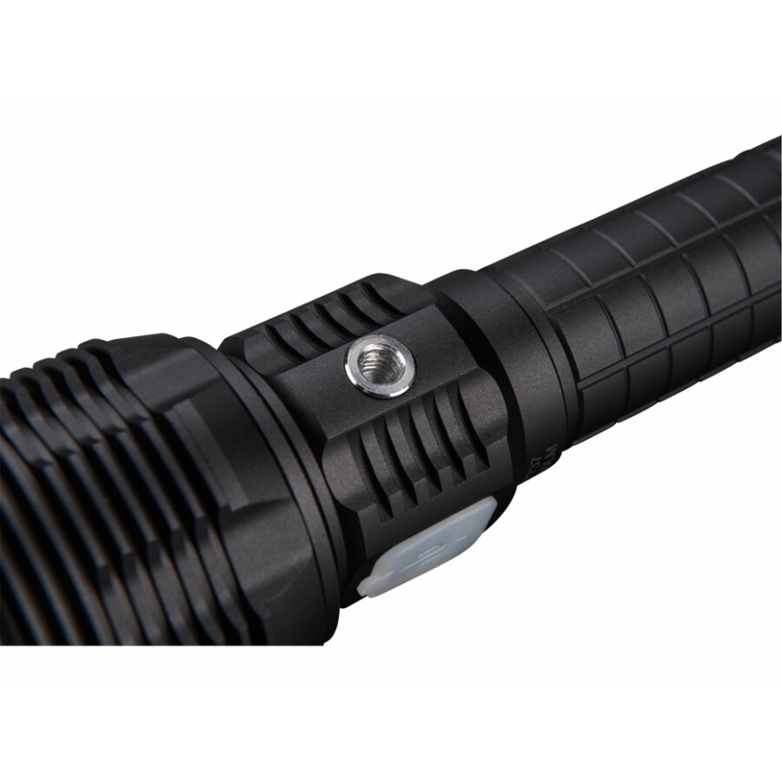 Extol - Lanterna recarregável LED dimmerizável com powerbank LED/60W/10000 mAh 8000 lm IPX4 preta