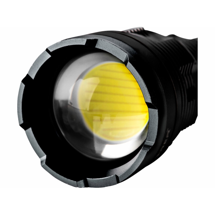 Extol - Lanterna recarregável LED dimmerizável com powerbank LED/60W/10000 mAh 8000 lm IPX4 preta