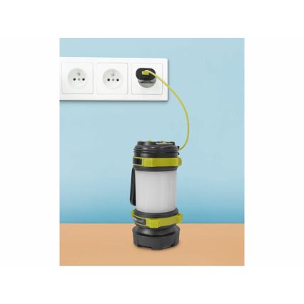 Extol - Lanterna LED regulável com power bank LED/2600 mAh/3,7V IPX4