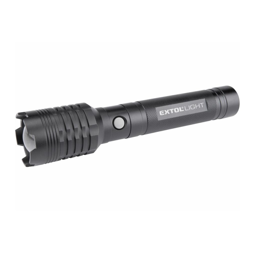 Extol - Lanterna recarregável LED com powerbank LED/60W/4000 mAh/5V 4000 lm preta