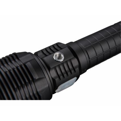 Extol - Lanterna regulável LED com power bank LED/60W/10000 mAh 8000 lm IPX4 preto