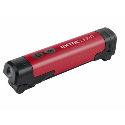 Extol - LED Iluminação de trabalho recarregável com regulação LED/3,7V 2600mAh IPX4