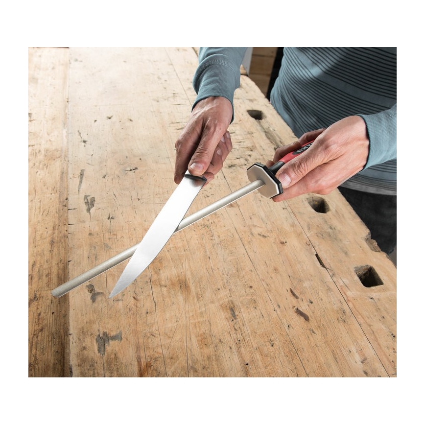 Extol Premium - Afiador com camada de pó de diamante 26 cm P400
