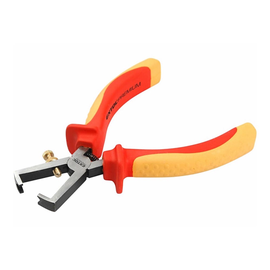 Extol Premium - Alicate de desencapar fios para eletricista 160 mm