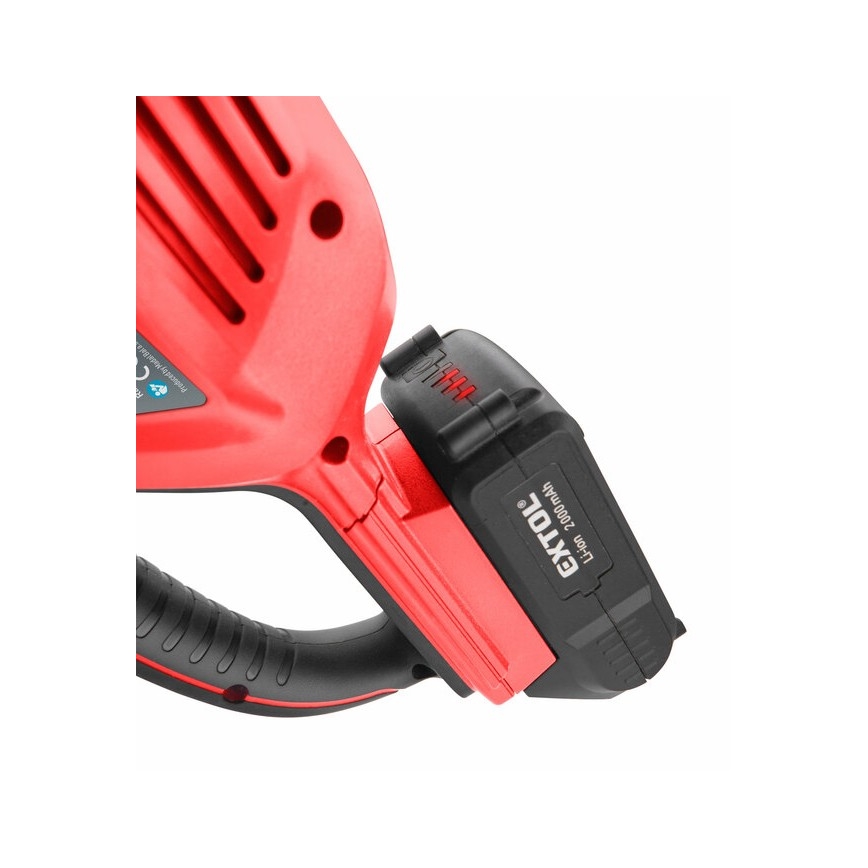 Extol Premium - Aspirador sem fios 2000 mAh 20V