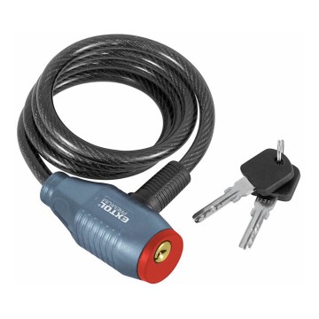 Extol Premium- Cadeado de bicicleta com corrente 8x1000 mm