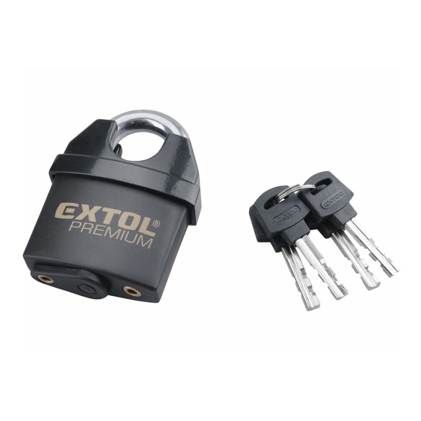 Extol Premium - Cadeado impermeável 60 mm preto