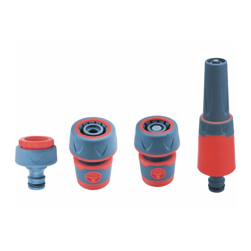 Extol Premium - Conjunto de mangueiras 4 pcs para mangueira de 1/2
