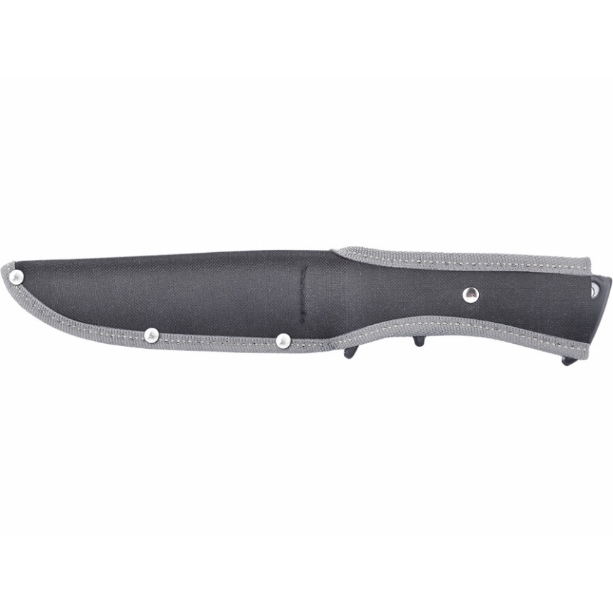 Extol Premium - Faca de caça preto/aço inoxidável 14,5 cm