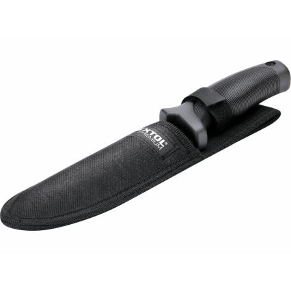Extol Premium - Faca de caça preto/aço inoxidável 15 cm