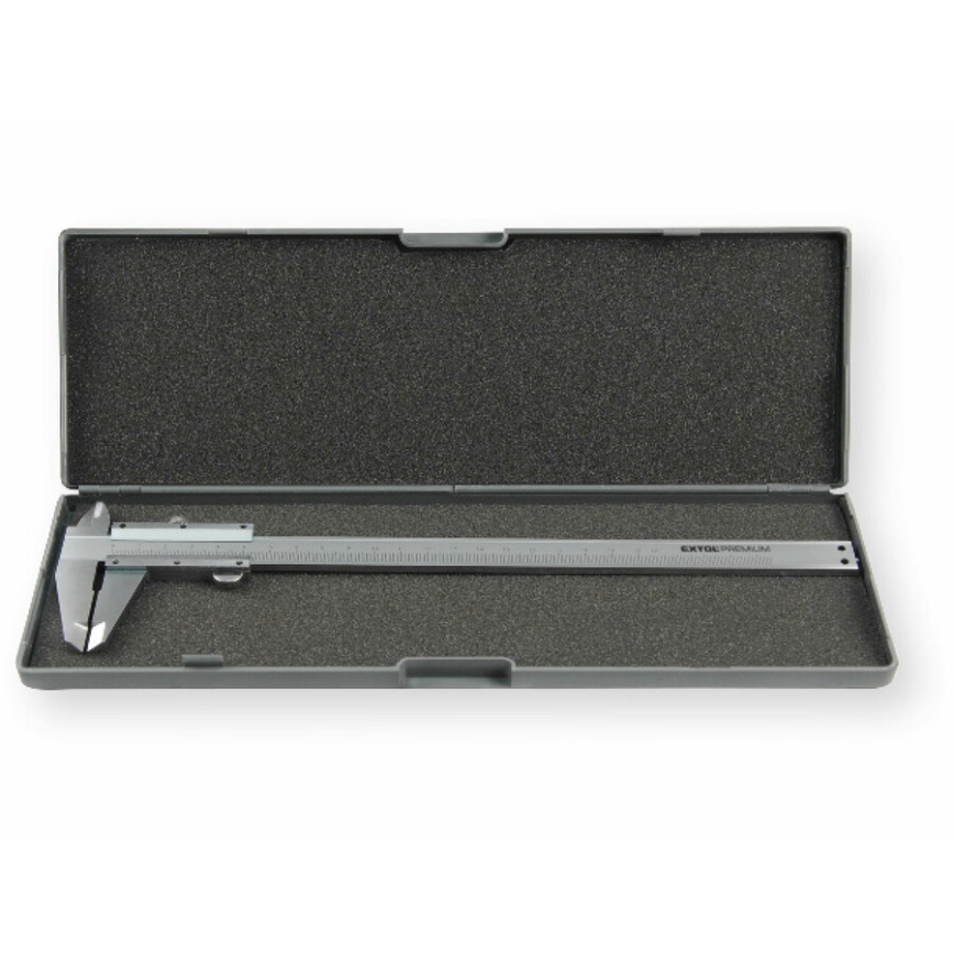Extol Premium - Medida de metal deslizante 0-150 mm
