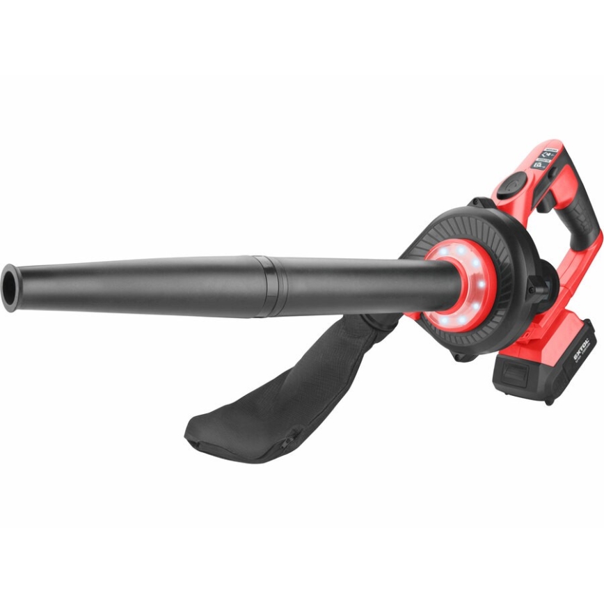 Extol Premium - Soprador a bateria 2 em 1 2000 mAh 20V