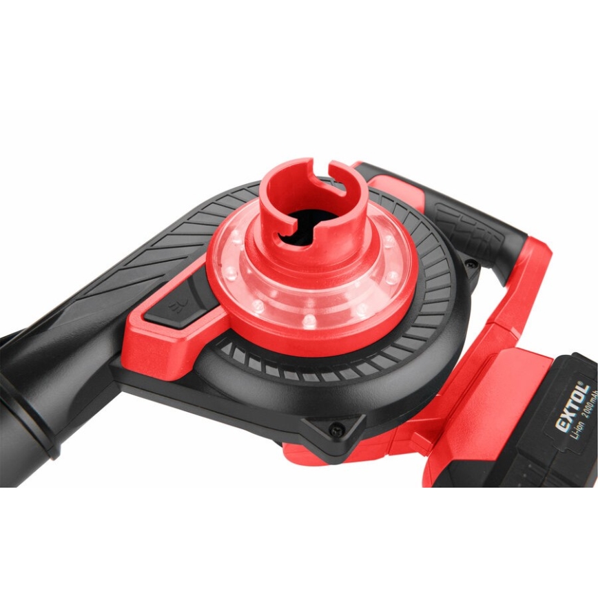 Extol Premium - Soprador sem fio 2em1 2000 mAh 20V