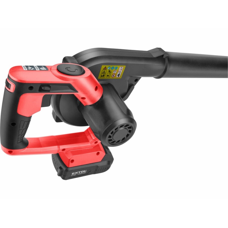 Extol Premium - Soprador sem fio 2em1 2000 mAh 20V