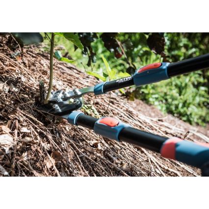 Extol Premium - Tesoura de bigorna de transmissão telescópica para ramos 670-940 mm