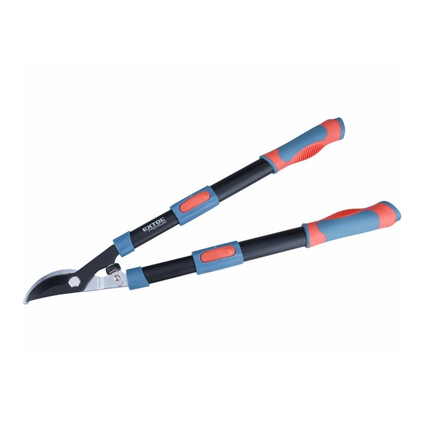 Extol Premium - Tesoura telescópica de dois gumes para ramos 640-905 mm