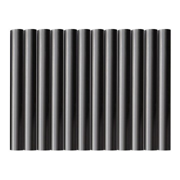 Extol - Recarga para pistola de cola quente d. 11 mm preto 12 pcs