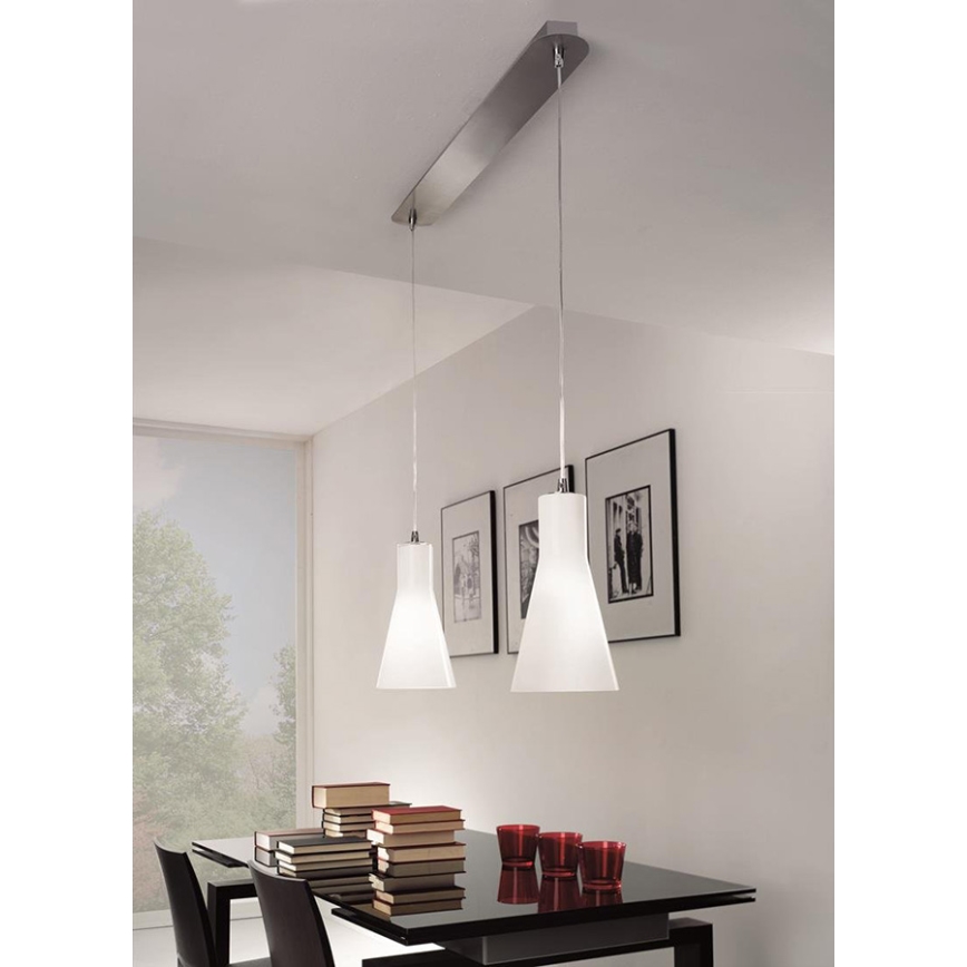 Fabas 2753/46/138 - Candelabro num fio DIANA 2xE27/60W/230V