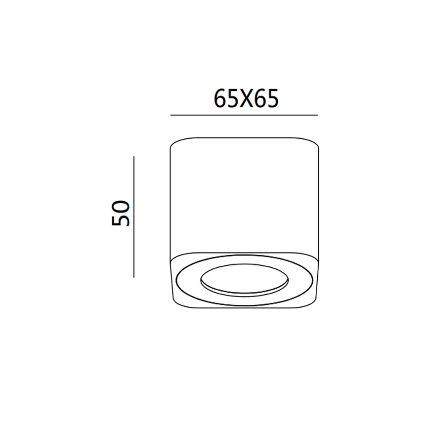 Fabas 3429-71-102 - Foco LED PALMI LED/6W/230V