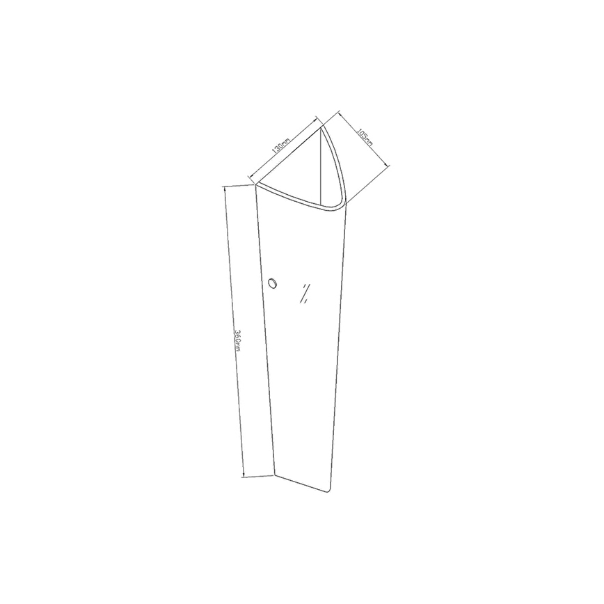 Fabas Luce 2523-21-102 - Iluminação de parede DEDALO 1xE27/75W/230V branco
