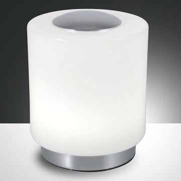 Fabas Luce 3257-30-138 - LED Candeeiro de mesa táctil com regulação SIMI LED/8W/230V prateado