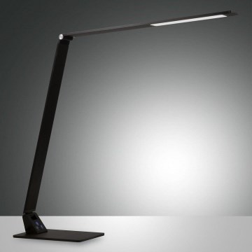 Fabas Luce 3265-30-101 - Candeeiro de mesa LED com regulação WASP LED/12W/230V 3000/4000/5000K preto