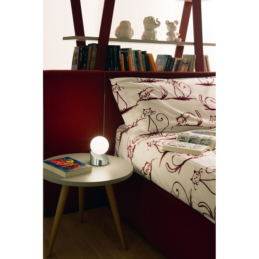 Fabas Luce 3360-30-178 - LED Candeeiro de mesa táctil com regulação GRAVITY LED/5W/230V cromado mate