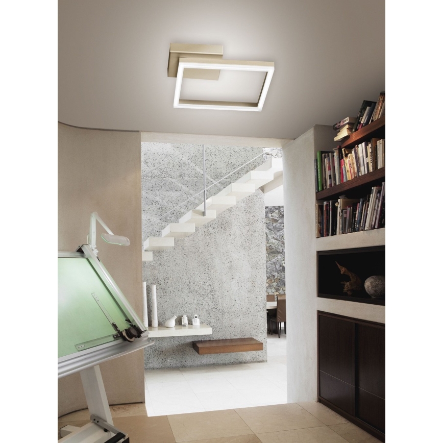 Fabas Luce 3394-21-225 - Iluminação de teto LED com regulação BARD LED/22W/230V 3000K dourada