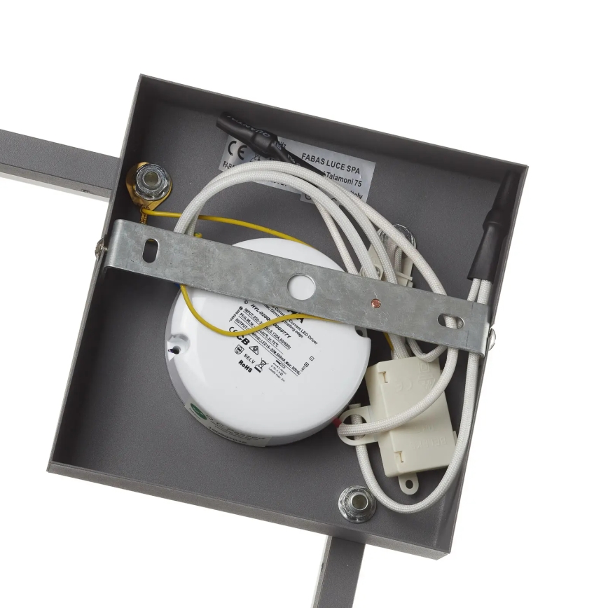 Fabas Luce 3394-21-282 - Iluminação de teto LED com regulação BARD LED/22W/230V 3000K antracite