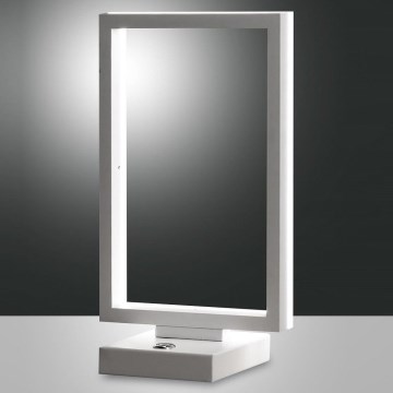 Fabas Luce 3394-30-102 - Candeeiro de mesa LED com regulação BARD LED/15W/230V branco