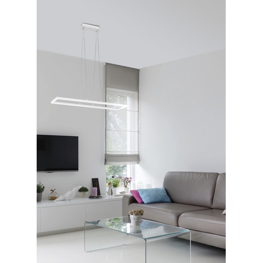 Fabas Luce 3394-45-102 - Candelabro suspenso LED com regulação BARD LED/52W/230V 3000K branco