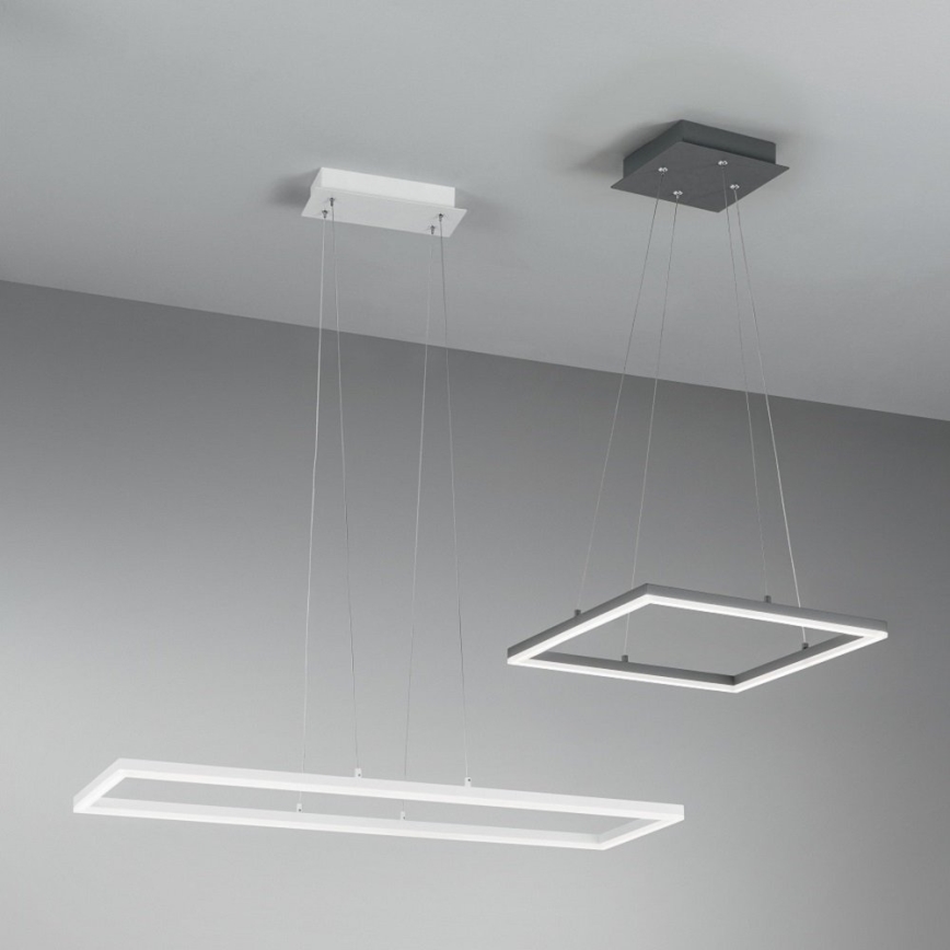 Fabas Luce 3394-45-102 - Candelabro suspenso LED com regulação BARD LED/52W/230V 3000K branco