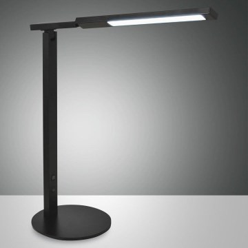 Fabas Luce 3550-30-101 - Candeeiro de mesa LED com regulação IDEAL LED/10W/230V 3000-6000K preto