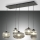 Fabas Luce 3627-48-126 - Candelabro suspenso GILLIS 5xE27/40W/230V cinzento/preto