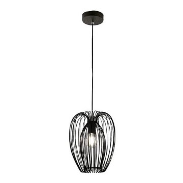 Fabas Luce 3677-45-101 - Candelabro suspenso CAMP 1xE27/40W/230V preto
