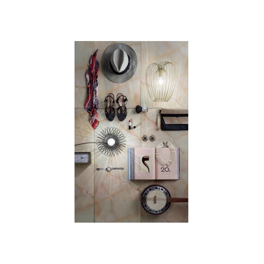 Fabas Luce 3677-45-101 - Candelabro suspenso CAMP 1xE27/40W/230V preto
