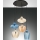 Fabas Luce 3725-49-363 - Candelabro suspenso OLBIA 5xE27/40W/230V