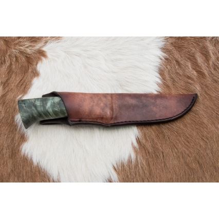 Faca de Damasco exclusiva 11,6 cm ácer/ébano