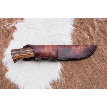 Faca de Damasco exclusiva 12 cm bocote/ébano