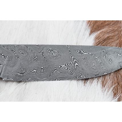 Faca de Damasco exclusiva 12 cm bocote/ébano