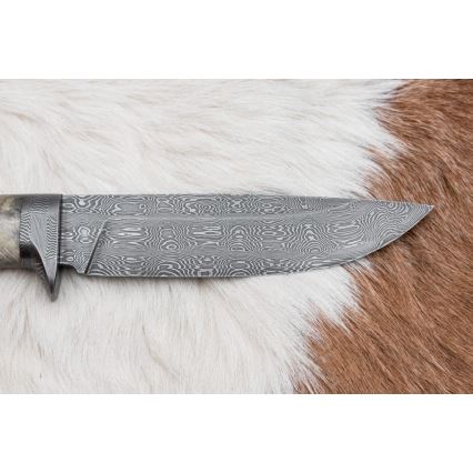 Faca de Damasco exclusiva 13 cm castanheiro